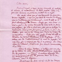 LETTRE DE LATIS À LOUIS BARNIER