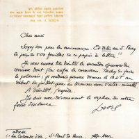 LETTRE DE LATIS