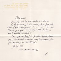 LETTRE SIGNÉE LATIS