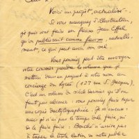 LETTRE SIGNÉE LATIS