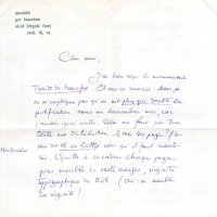 LETTRE SIGNÉE LATIS