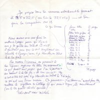 LETTRE SIGNÉE LATIS