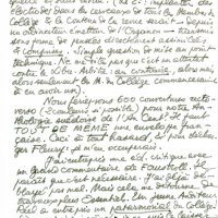 LETTRE SIGNÉE LATIS