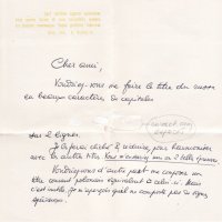 LETTRE DE LATIS