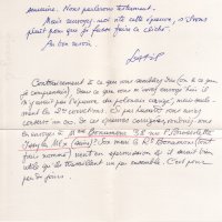 LETTRE DE LATIS