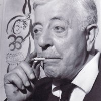 PHOTOGRAPHIE DE JACQUES PRÉVERT. PHOTO PIC