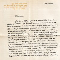 LETTRE DE LATIS À LOUIS BARNIER