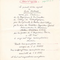 EMMANUEL PEILLET À LOUIS BARNIER