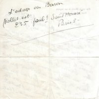 LETTRE DE LATIS À LOUIS BARNIER