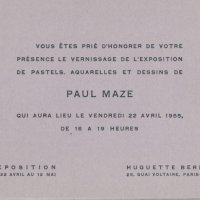 PAUL MAZE