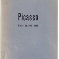 PICASSO, OEUVRES DE 1900 À 1914 ET 1950-1954