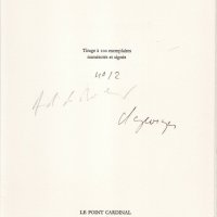 ANDRÉ DU BOUCHET, CLAUDE GEORGES