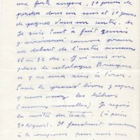 LETTRE DE PAB À LOUIS BARNIER