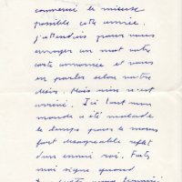 LETTRE DE PAB À LOUIS BARNIER