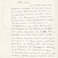 LETTRE DE PAB À LOUIS BARNIER