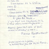 LETTRE DE PIERRE BETTENCOURT À LOUIS BARNIER