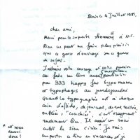 LETTRE DE JEAN-PHILIPPE CHARBONNIER