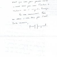 LETTRE DE PASCAL QUIGNARD