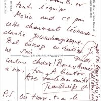 LETTRE DE JEAN-PHILIPPE CHARBONNIER