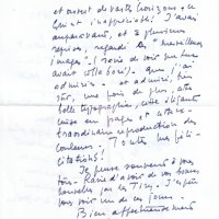 LETTRE DE MARIANNE (?)