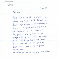 LETTRE DE PHILIPPE SCHUWER
