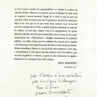 BON À TIRER DE JEAN DUBUFFET