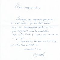 LETTRE À LOUIS BARNIER